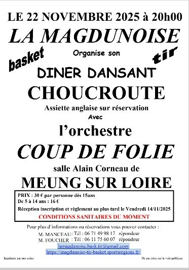 Dîner Dansant 2025