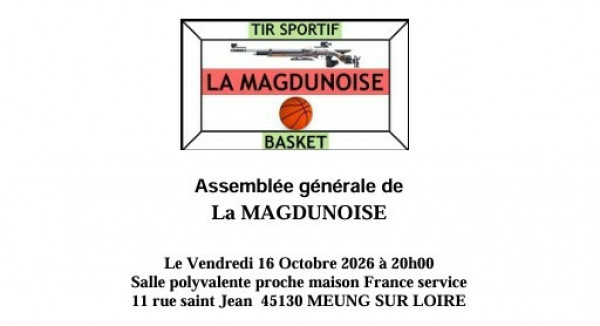 La Magdunoise - Assemblée Générale 2026