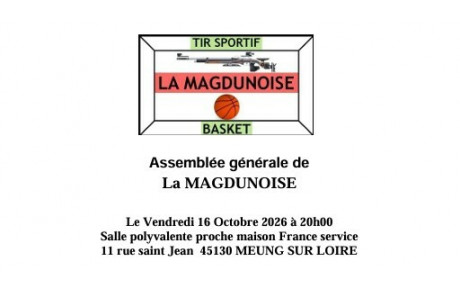 La Magdunoise - Assemblée Générale 2026